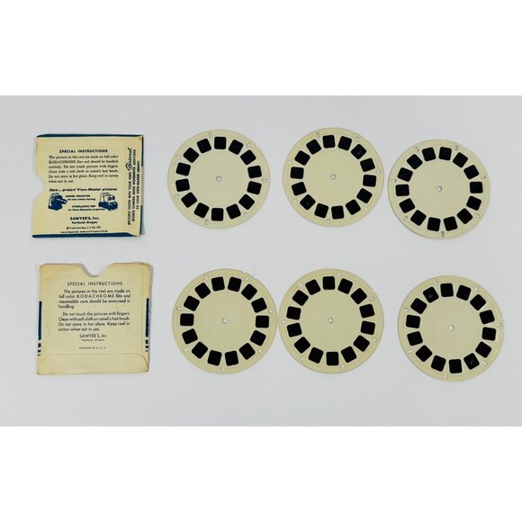 Vintage View Master Reel Set The Christmas Story & Charles Dickens A Christmas - Picture 2 of 13